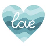 Vector lettering love wavy background. Vector drawing stock illustration Vector lettering love wavy background. Vector drawing stock illustration
