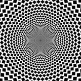 Vector optical illusion sharp lines black and white background vector illustration Vector optical illusion sharp lines black and white background vector illustration