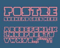 Vector Outline Graphic Alphabet Set Royalty Free Stock Photography Vector Outline Graphic Alphabet Set Royalty Free Stock Photography