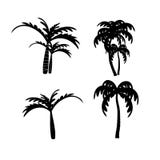 Vecter of palm trees, coconut tree. stock illustration Vecter of palm trees, coconut tree. stock illustration
