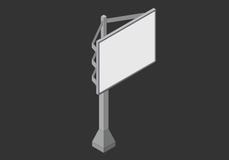 Vector plano isométrico 3d del letrero libre illustration Vector plano isométrico 3d del letrero libre illustration