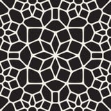 Vector Seamless Black and White Round Star Lace Ornamental Pattern Stock Photos Vector Seamless Black and White Round Star Lace Ornamental Pattern Stock Photos