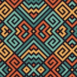 Vector Seamless Maze Pattern for Textile Design royalty free illustration Vector Seamless Maze Pattern for Textile Design royalty free illustration