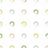 Vector seamless pattern with colorful hand drawn circles vector illustration Vector seamless pattern with colorful hand drawn circles vector illustration
