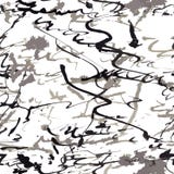 Vector seamless pattern with ink brush strokes. stock illustration Vector seamless pattern with ink brush strokes. stock illustration
