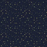 Vector Seamless Pattern, Night Sky, Constellations and Stars, Background. stock illustration Vector Seamless Pattern, Night Sky, Constellations and Stars, Background. stock illustration