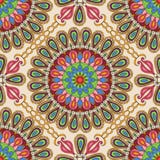 Vector seamless texture. Beautiful mandala pattern for design and fashion with decorative elements in ethnic indian style vector illustration Vector seamless texture. Beautiful mandala pattern for design and fashion with decorative elements in ethnic indian style vector illustration