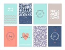 Vector set of art cards. Use for wedding vector illustration Vector set of art cards. Use for wedding vector illustration