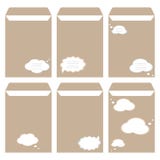 2018.01.27_craft envelope set2 stock illustration 2018.01.27_craft envelope set2 stock illustration