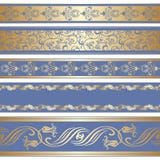 Vector Set Of Decorative Ribbon. Royalty Free Stock Images