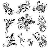Vector Set Of Vintage Decorative Elements. Royalty Free Stock Photography