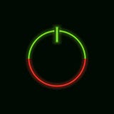 Vector Shining Switch Button, Red and Green Neon Circle, Glowing Icon Isolated. vector illustration Vector Shining Switch Button, Red and Green Neon Circle, Glowing Icon Isolated. vector illustration
