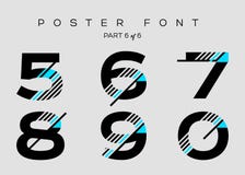 Vector Techno Font with Digital Glitch Text Effect. Royalty Free Stock Images Vector Techno Font with Digital Glitch Text Effect. Royalty Free Stock Images