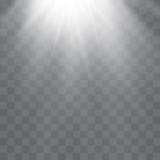 Vector transparant de gloed lichteffect van de zonlicht speciaal lens Kerstmis abstract patroon Het fonkelen magische stofdeeltje vector illustratie Vector transparant de gloed lichteffect van de zonlicht speciaal lens Kerstmis abstract patroon Het fonkelen magische stofdeeltje vector illustratie