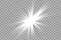 Vector transparent sunlight special lens flash light effect.front sun lens flash. vector illustration Vector transparent sunlight special lens flash light effect.front sun lens flash. vector illustration
