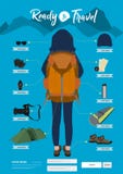 Vector travel items and objects Stock Illustration Vector travel items and objects Stock Illustration