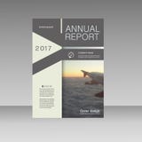 Vector triangle business brochure flyer. Annual report template abstract design presentation vector illustration Vector triangle business brochure flyer. Annual report template abstract design presentation vector illustration
