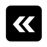 Vector vlakke het ontwerpstijl van het pijlpictogram - Vector vector illustratie Vector vlakke het ontwerpstijl van het pijlpictogram - Vector vector illustratie
