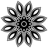 Vector винтажные красивые monochrome черно-белые изолированные цветки и листья иллюстрация вектора Vector винтажные красивые monochrome черно-белые изолированные цветки и листья иллюстрация вектора