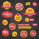 Vector комплект ярлыков значка дела на темной предпосылке иллюстрация вектора Vector комплект ярлыков значка дела на темной предпосылке иллюстрация вектора