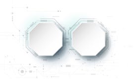 Vector круг бумаги дизайна 3d с монтажной платой Предпосылка технологии иллюстрации абстрактная современная футуристическая бесплатная иллюстрация Vector круг бумаги дизайна 3d с монтажной платой Предпосылка технологии иллюстрации абстрактная современная футуристическая бесплатная иллюстрация