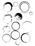 Vectorized Coffee Stains Stock Photography Vectorized Coffee Stains Stock Photography