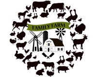 Vectorlandbouwbedrijf en de landbouwpictogrammen en ontwerpelementen De inzameling van landbouwbedrijfdieren vector illustratie Vectorlandbouwbedrijf en de landbouwpictogrammen en ontwerpelementen De inzameling van landbouwbedrijfdieren vector illustratie