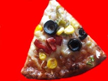 Veg della guarnizione e pizza di formaggio indiani immagini stock libere da diritti Veg della guarnizione e pizza di formaggio indiani immagini stock libere da diritti