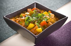 Vegetable And Meat Stew Royalty Free Stock Photography