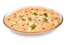 Vegetable Baked Pudding Stock Photo Vegetable Baked Pudding Stock Photo