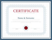 Vektor för design för ram för bakgrund för certifikatmallorientering funktionsläge vektor illustrationer Vektor för design för ram för bakgrund för certifikatmallorientering funktionsläge vektor illustrationer