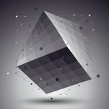 Vektor-Netzmuster der abstrakten Struktur 3D polygonales, grayscal stock abbildung Vektor-Netzmuster der abstrakten Struktur 3D polygonales, grayscal stock abbildung