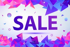 Vektor Promo, Verkaufsplakat, Fahne eometric Formen der Facette 3d, Rabattentwurf für Druck oder Netz, Medien, fördernd lizenzfreie abbildung Vektor Promo, Verkaufsplakat, Fahne eometric Formen der Facette 3d, Rabattentwurf für Druck oder Netz, Medien, fördernd lizenzfreie abbildung