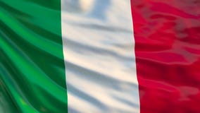 Vektor vorhanden Illustration 3d der wellenartig bewegenden Flagge von Italien stock abbildung Vektor vorhanden Illustration 3d der wellenartig bewegenden Flagge von Italien stock abbildung