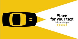 Vektorschattenbild des Autos lizenzfreie abbildung Vektorschattenbild des Autos lizenzfreie abbildung