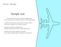 Velivoli Schizzo di vettore della linea piana continua su fondo blu con spazio per testo Modello per l'insegna, manifesto, web illustrazione di stock Velivoli Schizzo di vettore della linea piana continua su fondo blu con spazio per testo Modello per l'insegna, manifesto, web illustrazione di stock