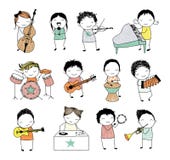 Venda musical stock de ilustración Venda musical stock de ilustración