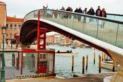 Venetian landscape caratrava bridge royalty free stock image Venetian landscape caratrava bridge royalty free stock image
