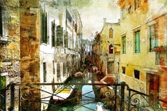 Venetian pictures royalty free illustration Venetian pictures royalty free illustration