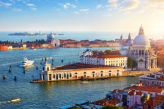 Venetië Italië Hoogste mening bij Kathedraal stock afbeeldingen Venetië Italië Hoogste mening bij Kathedraal stock afbeeldingen