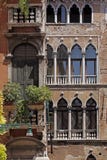 Venice, Palace With Facade Detail, Italy Stock Images