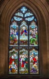 Ventana manchada en St Giles Cathedral, Edimburgo, Escocia, Reino Unido fotografía de archivo Ventana manchada en St Giles Cathedral, Edimburgo, Escocia, Reino Unido fotografía de archivo
