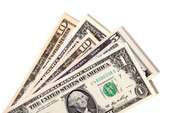 Ventilator van diverse Amerikaanse dollarrekeningen Stock Afbeeldingen Ventilator van diverse Amerikaanse dollarrekeningen Stock Afbeeldingen