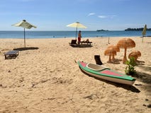 Verbringen Sie Freizeit auf dem Strand Lizenzfreies Stockbild Verbringen Sie Freizeit auf dem Strand Lizenzfreies Stockbild