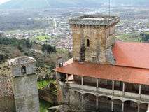 Castle of Monterrey stock photography Castle of Monterrey stock photography