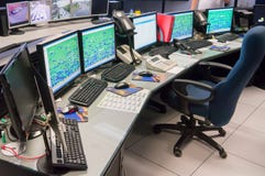 Verkeer Control Center stock afbeeldingen Verkeer Control Center stock afbeeldingen