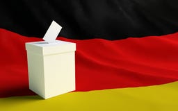 Verkiezingen Duitsland stock fotografie Verkiezingen Duitsland stock fotografie