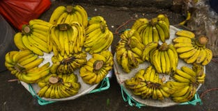 Verkopende Banaan in traditionele die marktfoto in pasar minggu Djakarta Indonesië wordt genomen stock afbeelding Verkopende Banaan in traditionele die marktfoto in pasar minggu Djakarta Indonesië wordt genomen stock afbeelding
