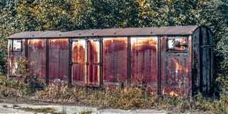Verlassene Serien-Autos lizenzfreie stockfotografie Verlassene Serien-Autos lizenzfreie stockfotografie
