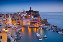 Vernazza, Cinque Terre, Itália imagens de stock Vernazza, Cinque Terre, Itália imagens de stock